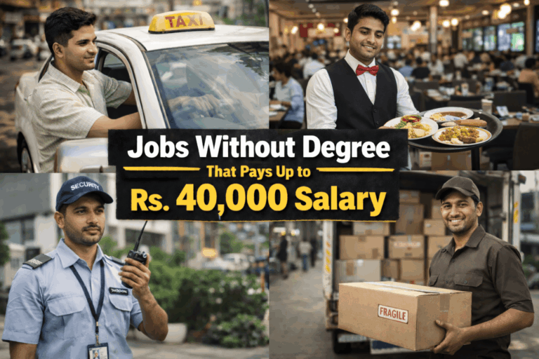 job without degree