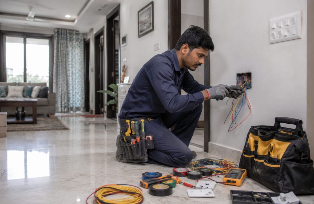 skilled trades jobs, electrician