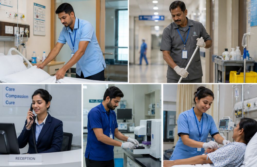 clinic staff, patient care