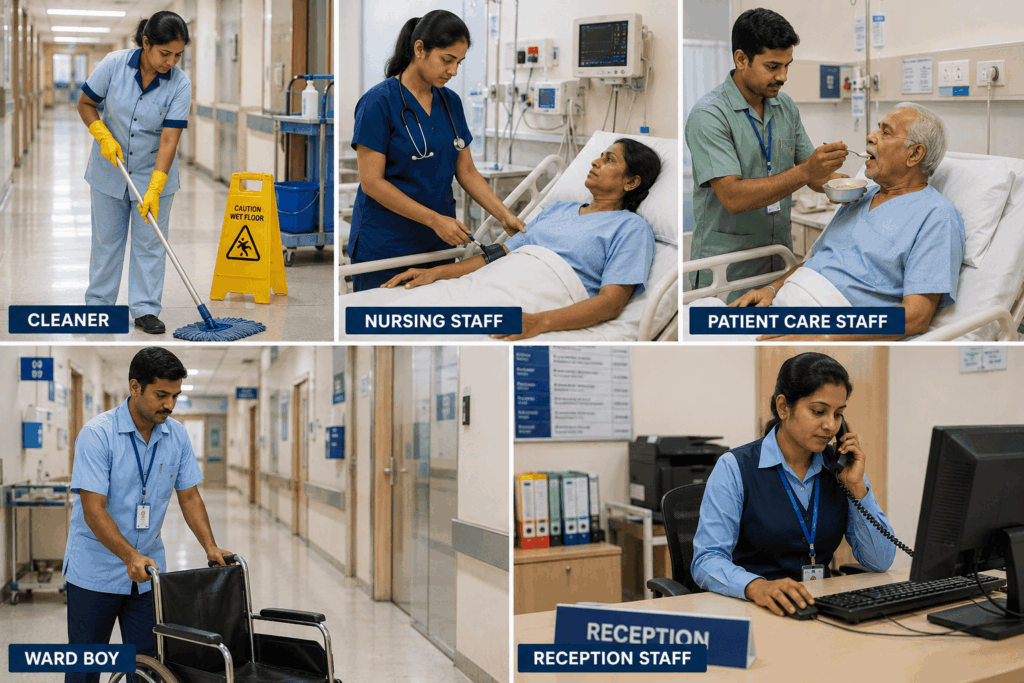 hospital jobs requirements