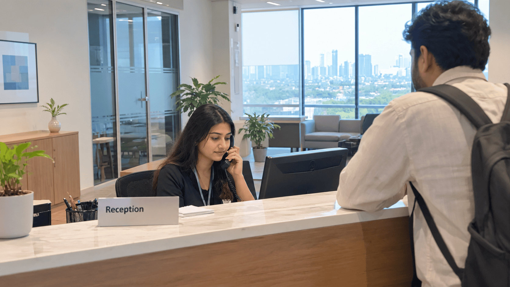 Receptionist Job